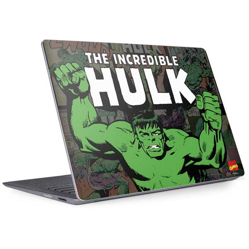 Marvel Classic Comics Hulk Fighter Vintage Surface Laptop 2 Skin